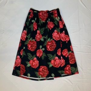 A-Line Rose Skirt